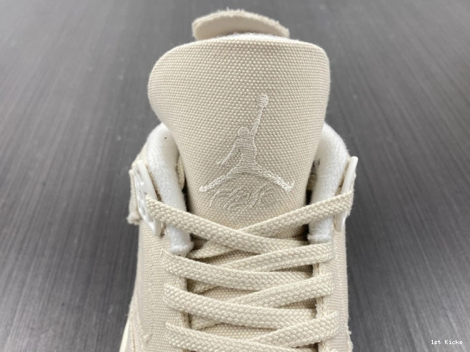 DQ4909-100 Jordan (W) 4 Blank Retro Canvas 0716